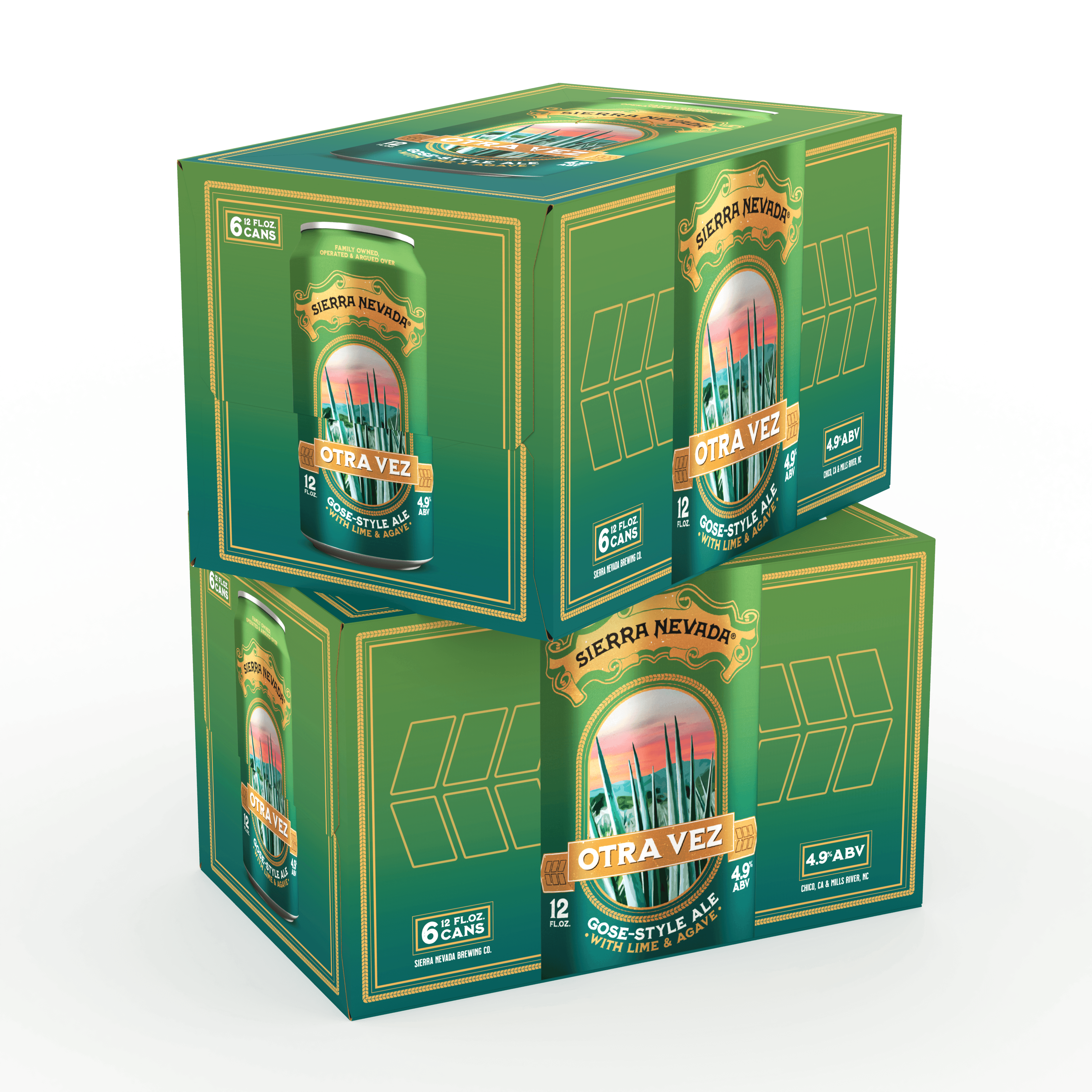 ierra Nevada Otra Vez with Lime and Agave 2 Six Packs